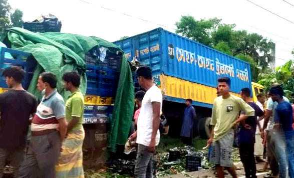 কুমিল্লা সদর দক্ষিণ উপজেলার সুয়াগাজী এলাকায় সড়ক দুর্ঘটনায় নি-হ-ত ২